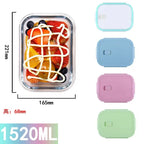 Divided Glass Meal Prep Containers