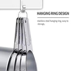 Stainless Steel Measuring Cup & Spoon Set
