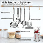 Stainless Steel Everyday Cooking Utensil Set