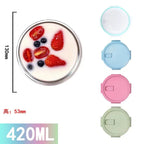 Divided Glass Meal Prep Containers