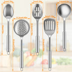 Stainless Steel Everyday Cooking Utensil Set