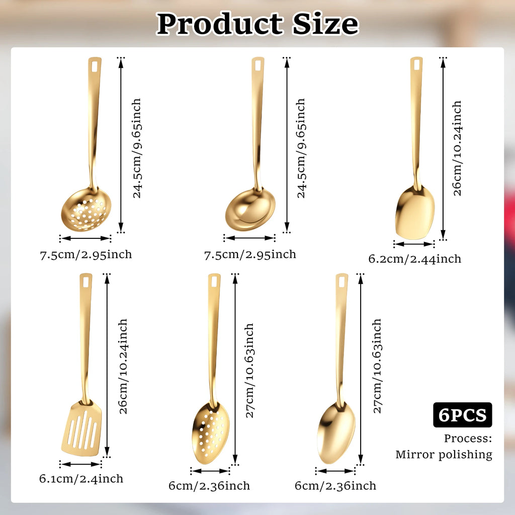 Stainless Steel Everyday Cooking Utensil Set